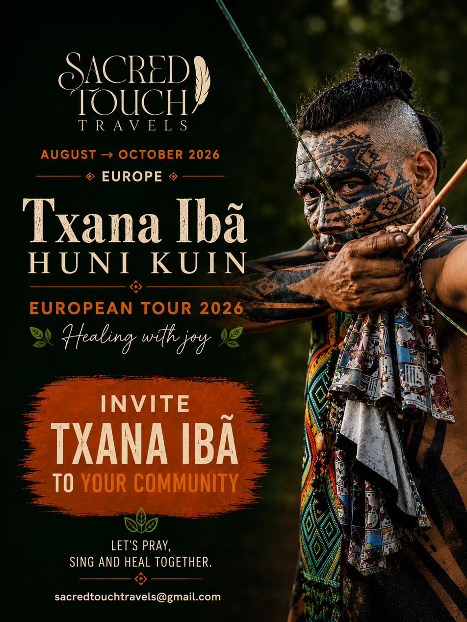 Sacred Touch Travels — Txana Ibã, European Tour 2026, August to October